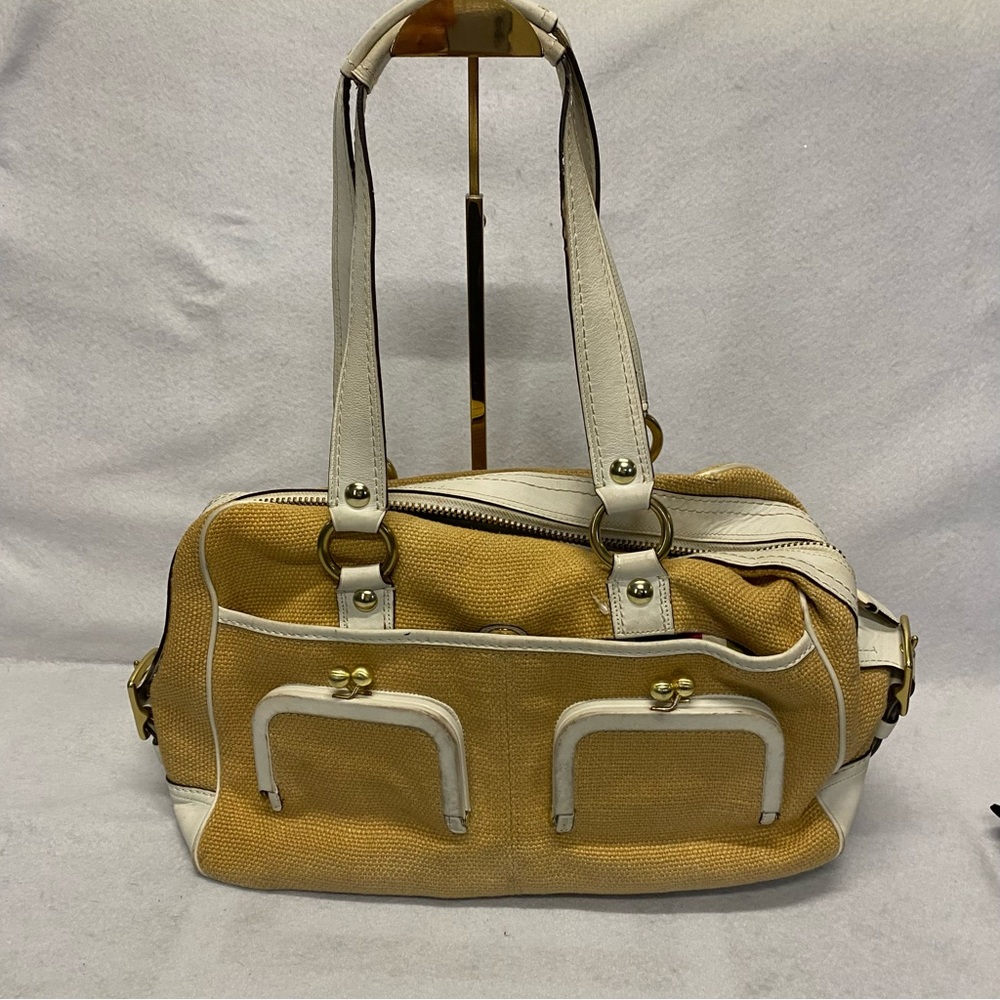 Coach Legacy 12281 Vintage Cream Ellie Shoulder Bag 2004